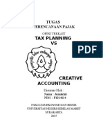 Creative Accounting Vs Tax Planning