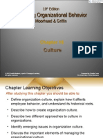 Chapter 18 - Organizational Culture