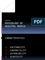 Physiology of Skeletal Muscle