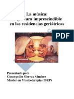 La Musica Asignatura Imprescindible en Las Residencias Geriatricas