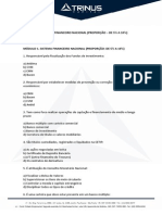 Sistema Financeiro e Ética na Análise de Perfil