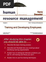 Gary Dessler - Training and Development