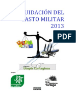 Liquidación Del Gasto Militar 2013
