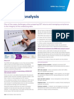 GST Data Analysis 2012 KPMG