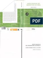 Colombres Nuevo Manual Del Promotor Cultural Vol I 2009