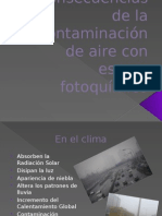 Consecuencias de La Contaminación de Aire Con Esmog