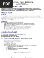 Download Electronic News Gathering Course Outline by George Lessard SN26442586 doc pdf