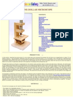 A One Dollar Compound Microscope