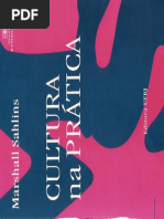 Cultura Na Pratica. Marshall Sahlins.