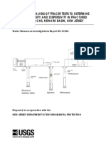 Desing and Analysis of Tracer Tests To Tetermine Effective Porosity and Dispersivity in Fractured Sedimnetary Rocks, Newark Basin New Jersey PDF