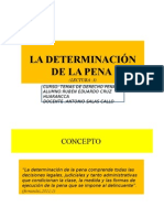 La Determinacion de L ca Pena en El Peru