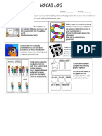 Vocabulary Log - L2u3 2015