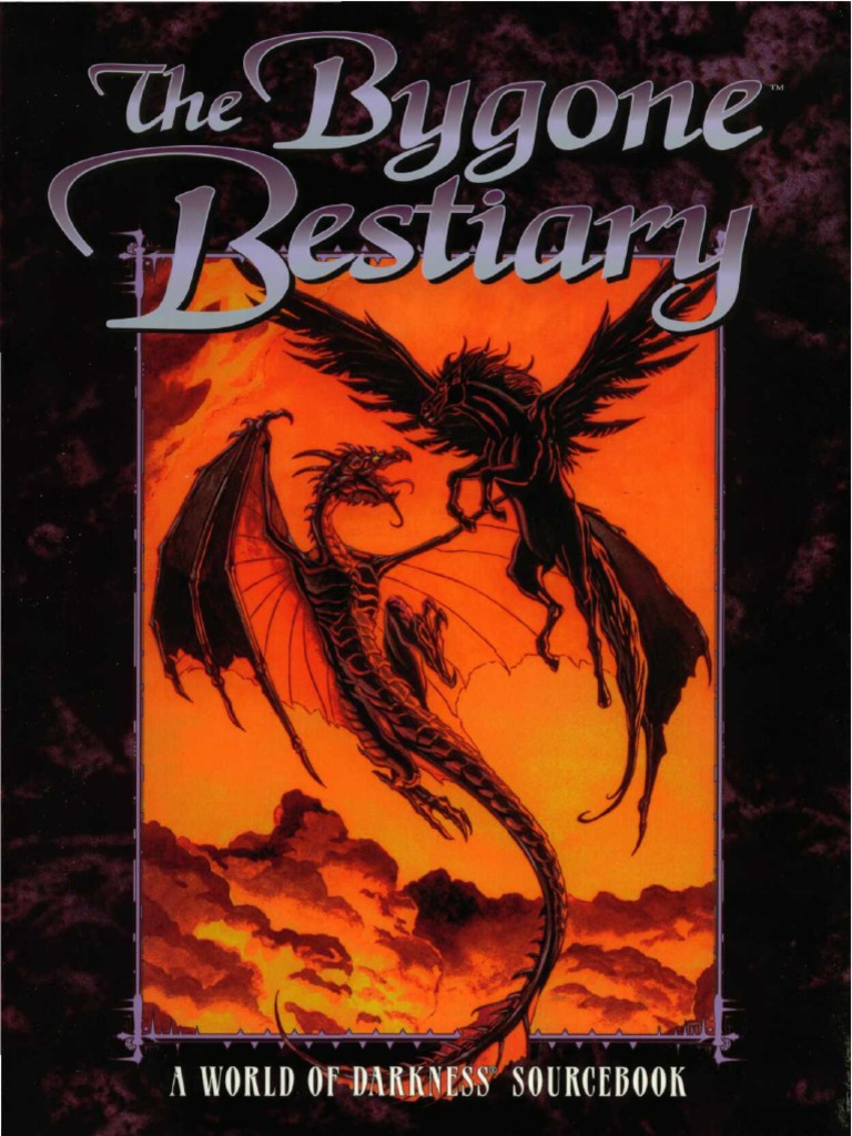 World of Darkness The Bygone Bestiary, PDF, Monsters