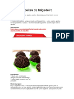 Receitas de Brigadeiro Top 10