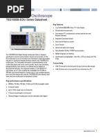 Tektronix TBS1052B EDU Datasheet