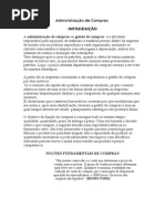 Administração de Compras