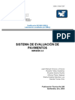 Sistema de Evaluacion de Pavimentos