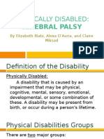 Physical Disabilities Presentation