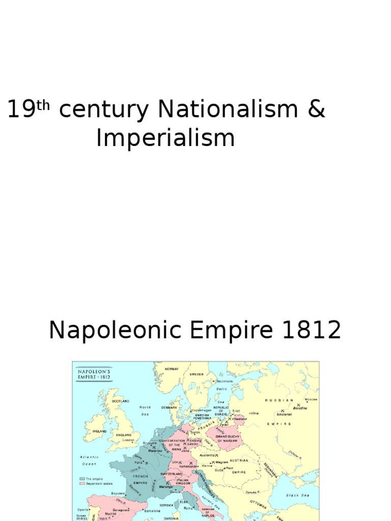 19 century Nationalism & Imperialism Ottoman Empire Imperialism