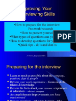 Interviewing Skills