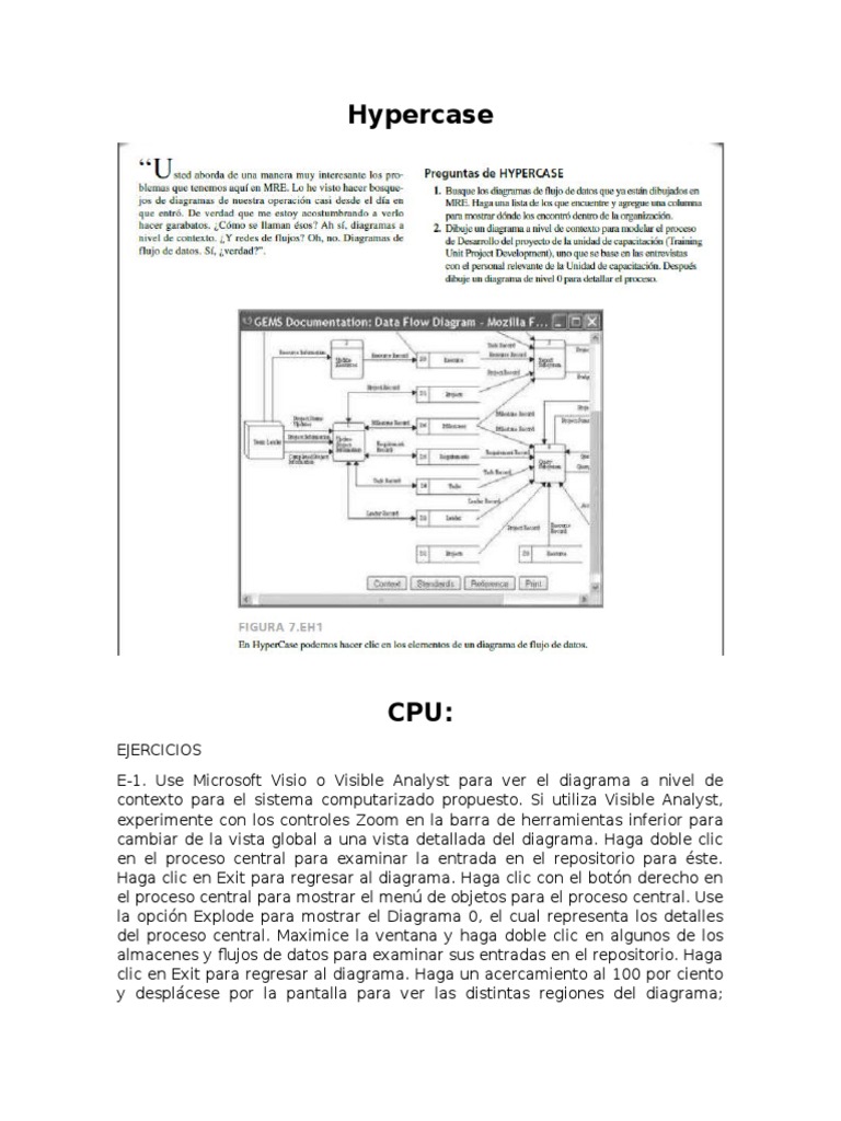 Hypercase y CPU Cap 7 | PDF | Archivo de computadora | Ventana ...
