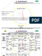 Plano de Curso - 8º Ano