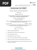 Me6301 Engineering Thermodynamics May June 2014