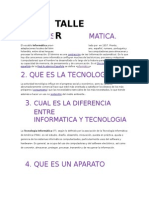 Taller Tecnologia