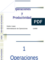 Operaciones y Productividad