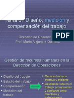 Diseño Del Trabajo