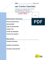 Modelo de Curriculum Para Ingenieros Civiles (Www.ingenieriacivilrd.com)