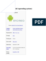 Android (Operating System)