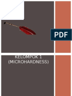 Microhardness Kel 1