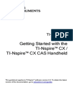 TI-Nspire CX-HH GettingStarted en