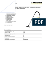 Karcher WD 3.330 Wet N Dry Vac Manual