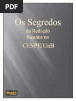 Redação - Os Segredos Da Redação Focado No CESPE - eBook