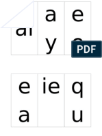 Alphabet Flashcards Vowels