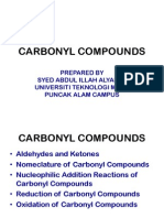 Carbonyl Compounds New Edition Chm096
