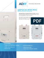 Epoch-M1P/M1C: In-Building RF Repeater
