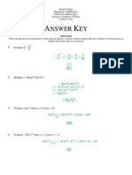 Sample Quiz #01 with solutions (CSTM 0120)