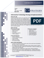 A3P Strategies - IT Strategy & Implementation - Capabilities Statement