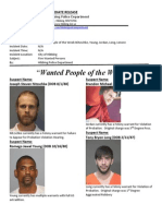 Wanted People of The Week-Multiple 5-7
