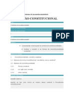 Caderno de Exercicios de Jurisdição Constitucional