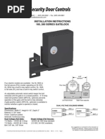 SDC GL263RH Instruction Manual