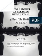 Teori Model Keyakinan Kesehatan