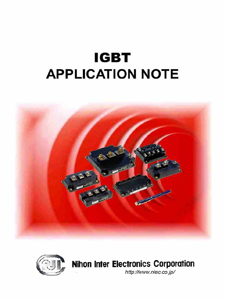 IGBT's Application Note Eng PDF Capacitor Field Effect Transistor