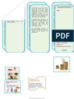 Triptico - Necesidades Economicas