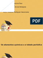 Elementos Químicos e Tabela periódica