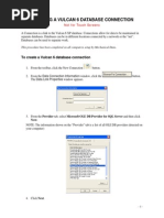 003-How To Create A Vulcan 6 Database CONNECTION1