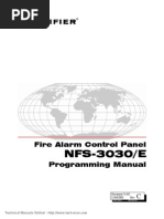 Notifier NFS 3030 E Programming Manual1